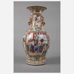 Paar Vasen Famille rose