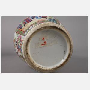 Paar Vasen Famille rose