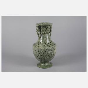 Ziervase Speckstein