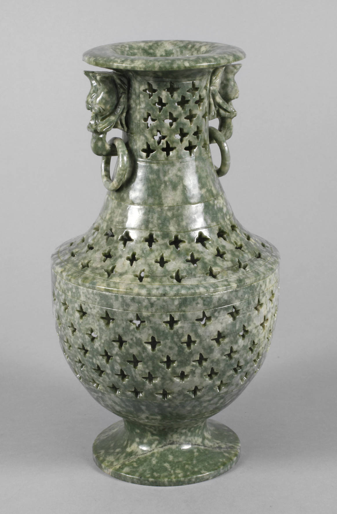 Ziervase Speckstein