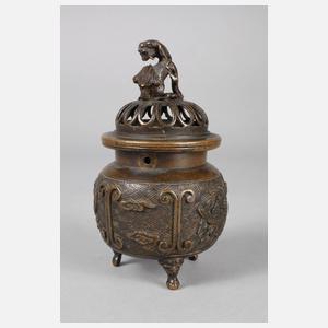 Räuchergefäß Bronze