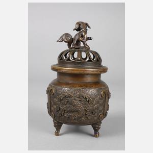 Räuchergefäß Bronze