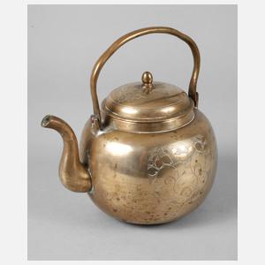 Teekanne Messing