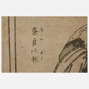 Japanischer Farbholzschnitt