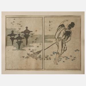 Japanischer Farbholzschnitt