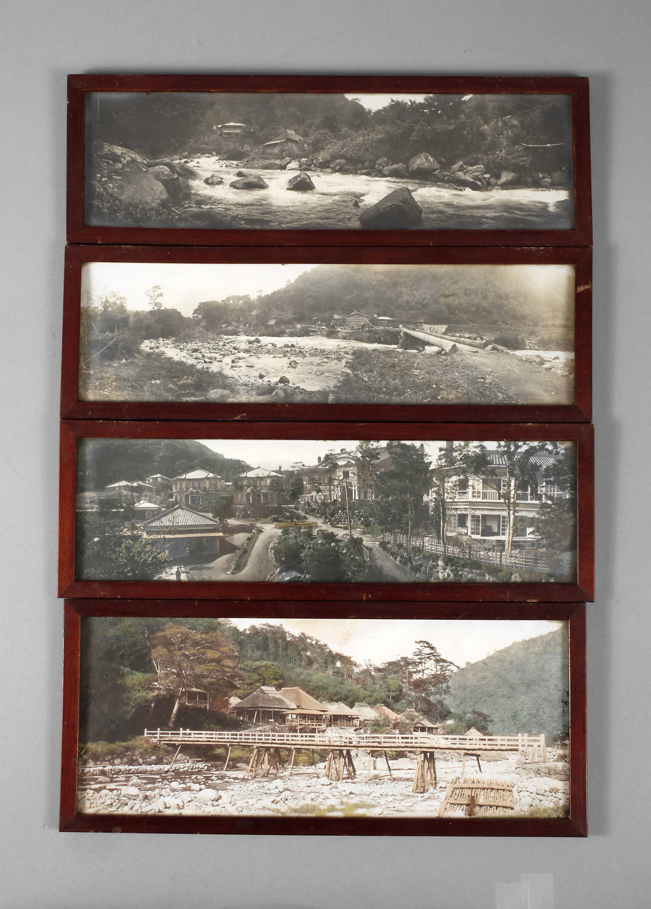 Vier Panoramafotos Hakone/Japan