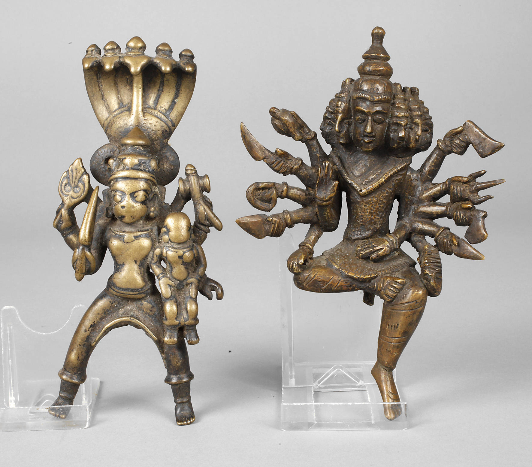 Zwei figürliche Bronzen