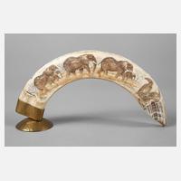 Tischzier Keilerzahn111