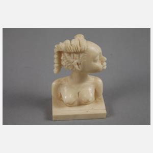 Zwölf Platzkartenhalter Elfenbein