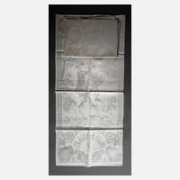 Drei Gebilddamast-Handtücher Trompeter111