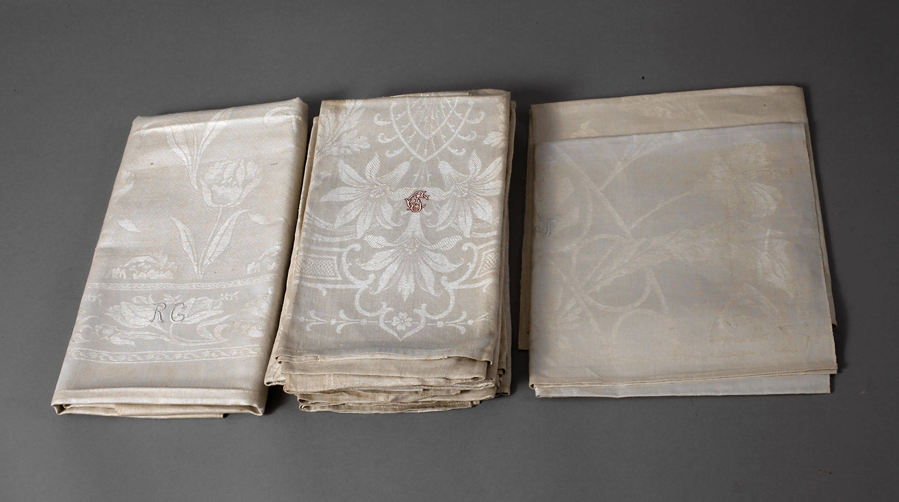 Konvolut Handtücher Jugendstil