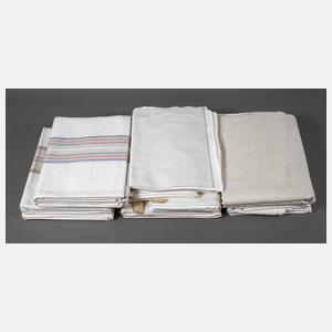 Konvolut Bauernleinen