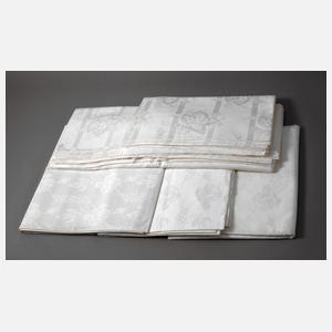 Meterware Leinendamast