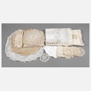 Konvolut Spitzendeckchen