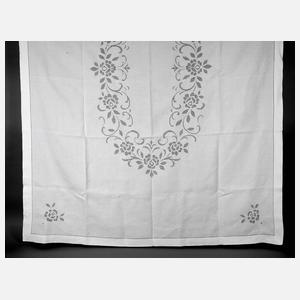 Tafeltuch Weißstickerei