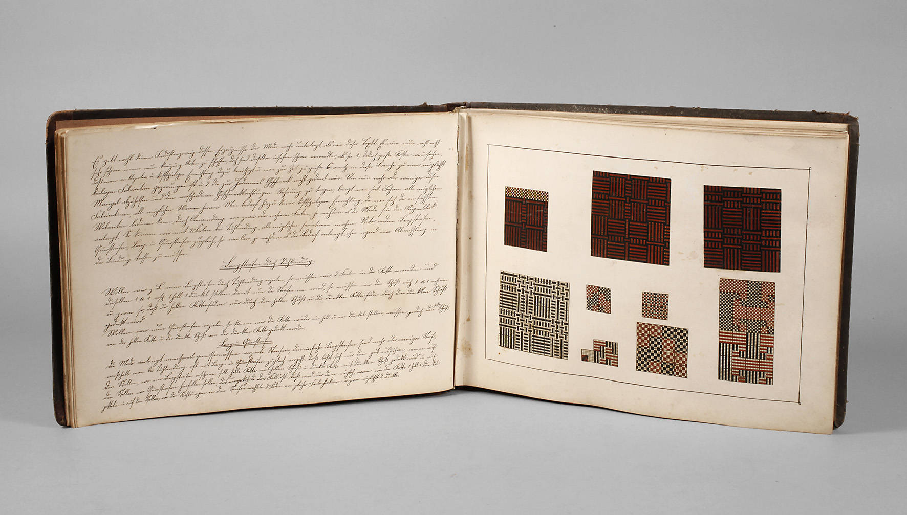 Musterbuch Gewebearten