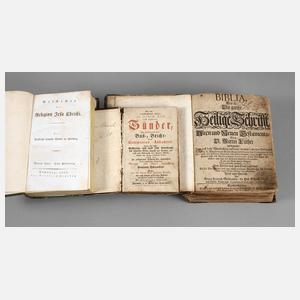 Konvolut Religiöse Literatur 18. Jh.