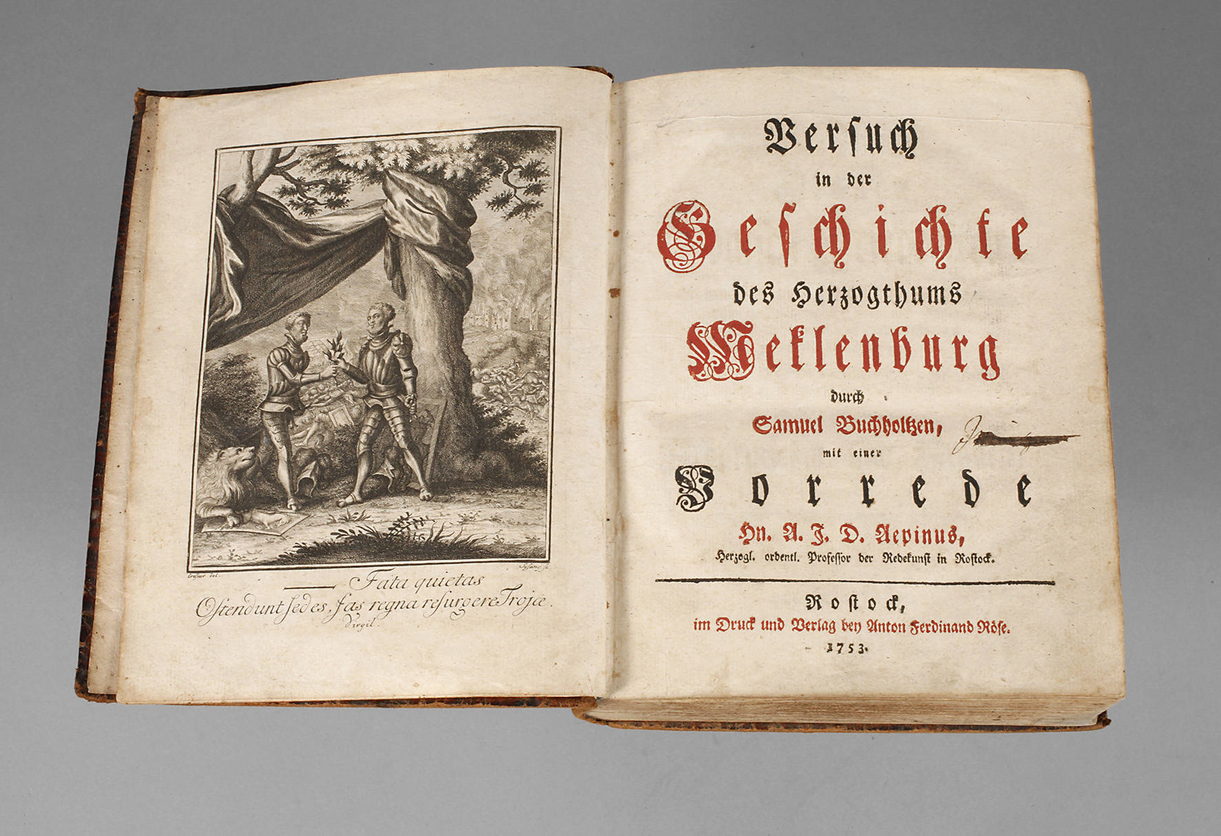 Buchholtz's Geschichte Mecklenburgs 1753
