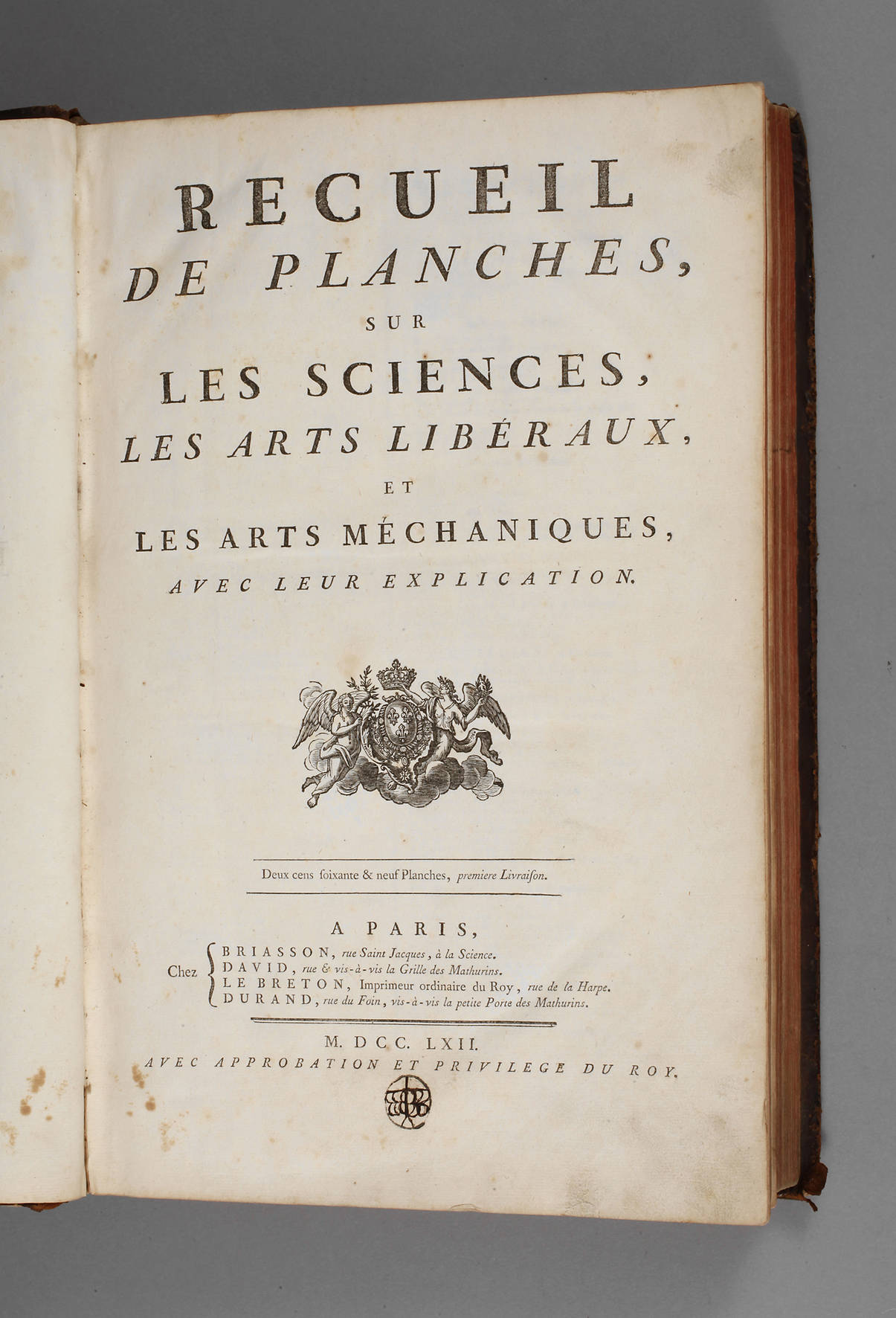 Diderot/d'Alemberts Encyclopédie 1762