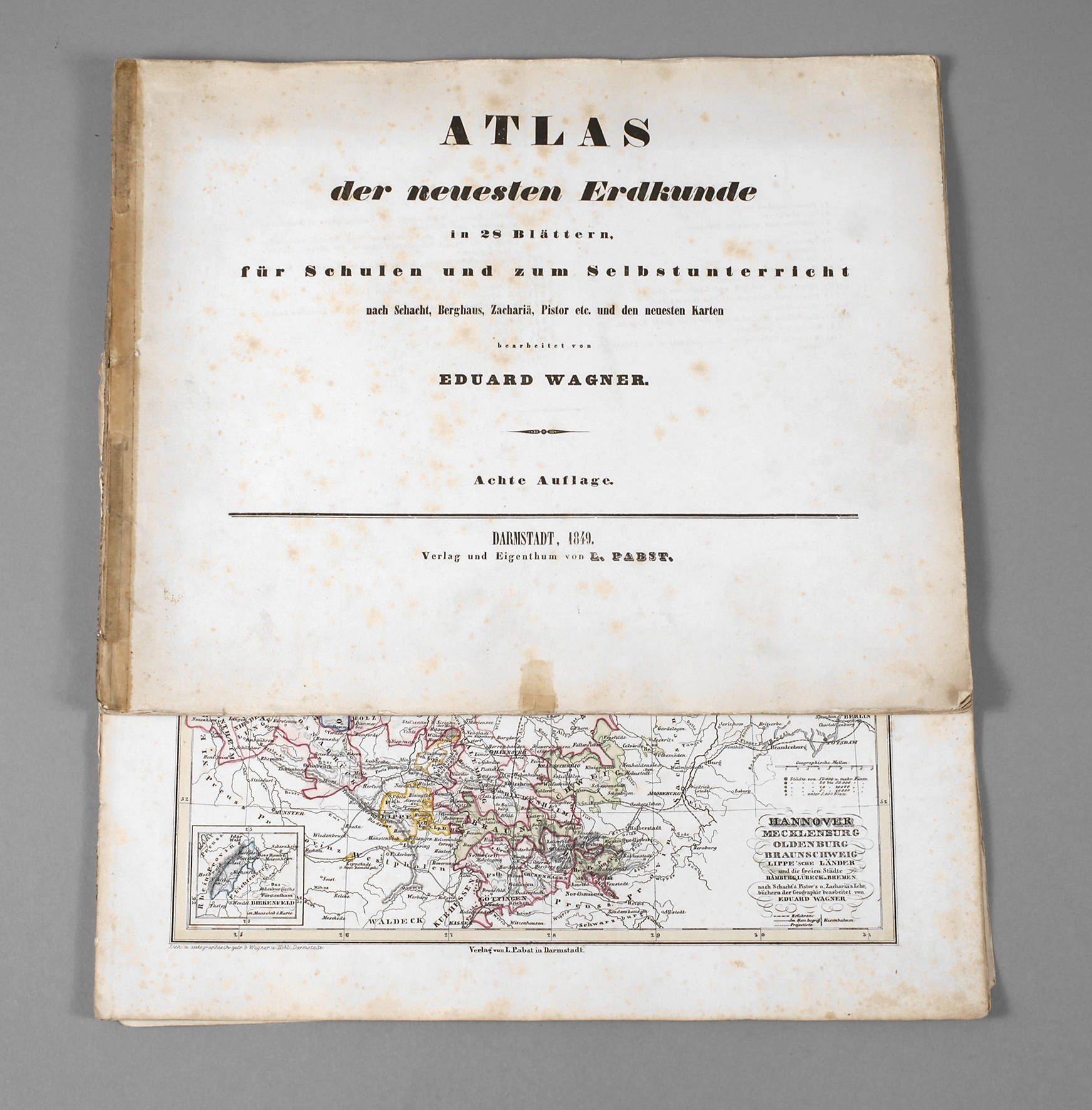 Wagners Atlas 1849