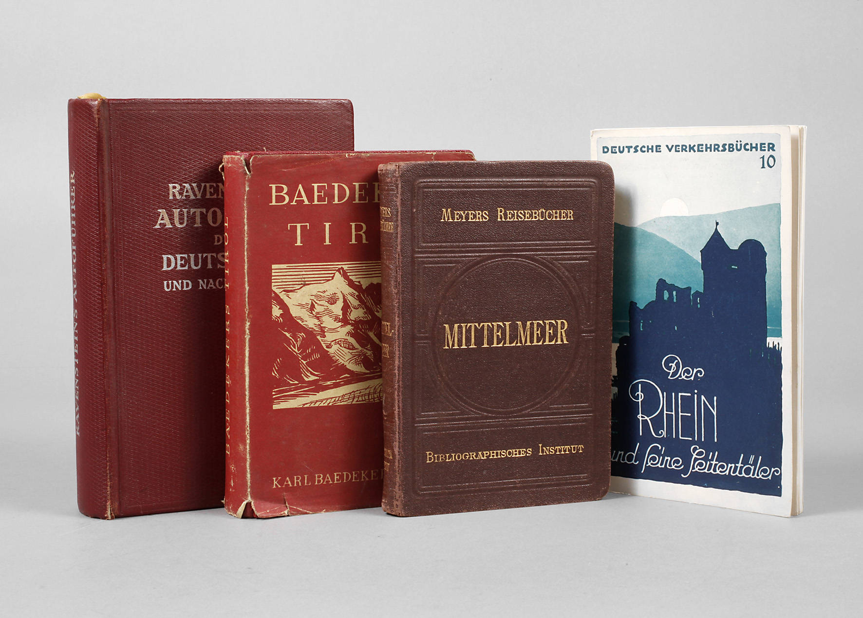 Konvolut Reisebücher