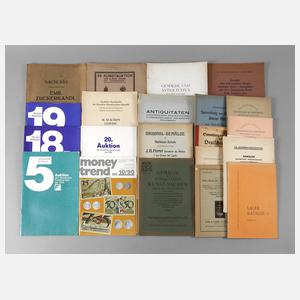Sammlung Auktionskataloge