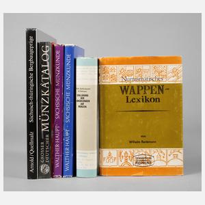 Konvolut Fachliteratur Numismatik
