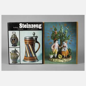 Konvolut Fachliteratur Porzellan/Steinzeug