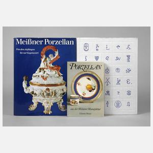 Konvolut Fachliteratur Porzellan