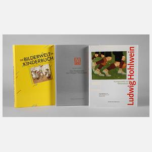 Konvolut Ausstellungskataloge Illustration