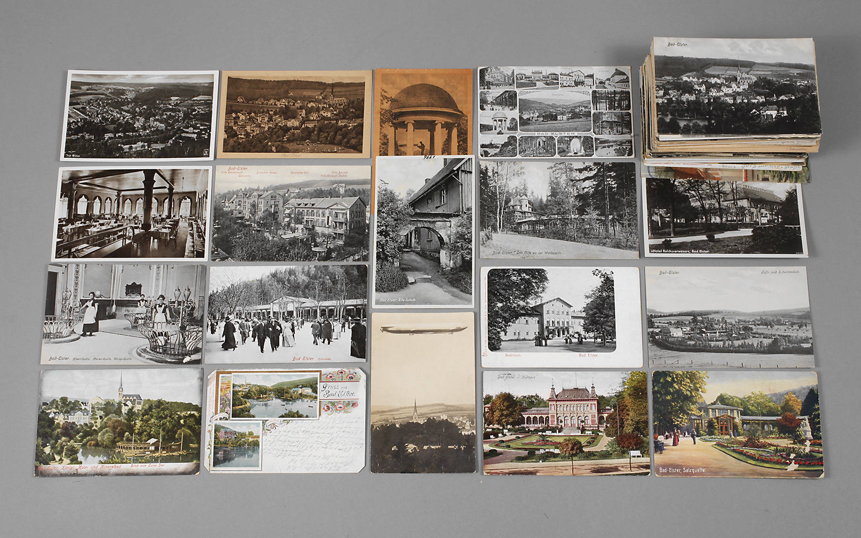 Sammlung Postkarten Bad Elster