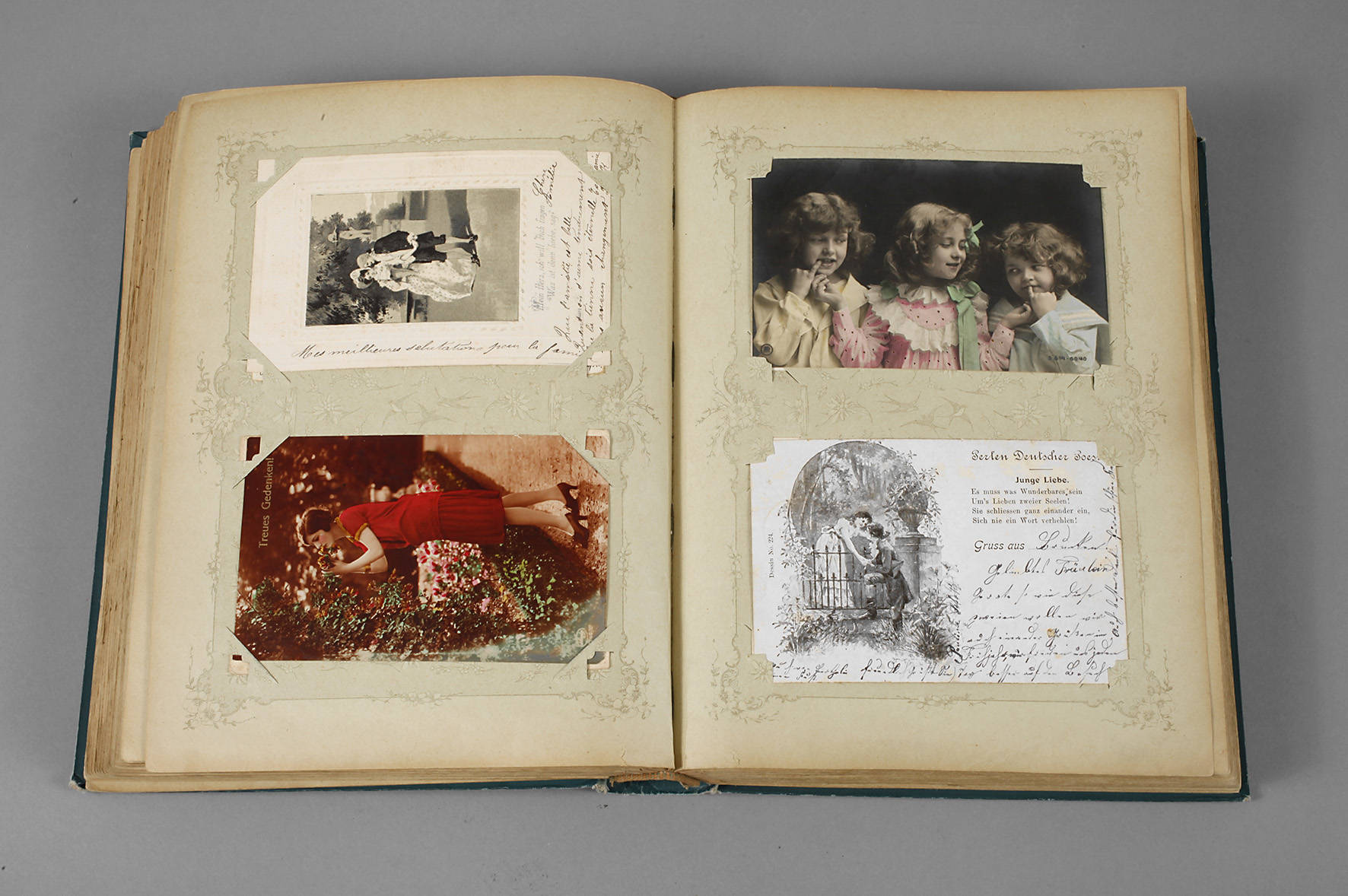 Postkartenalbum Motive/Kitsch