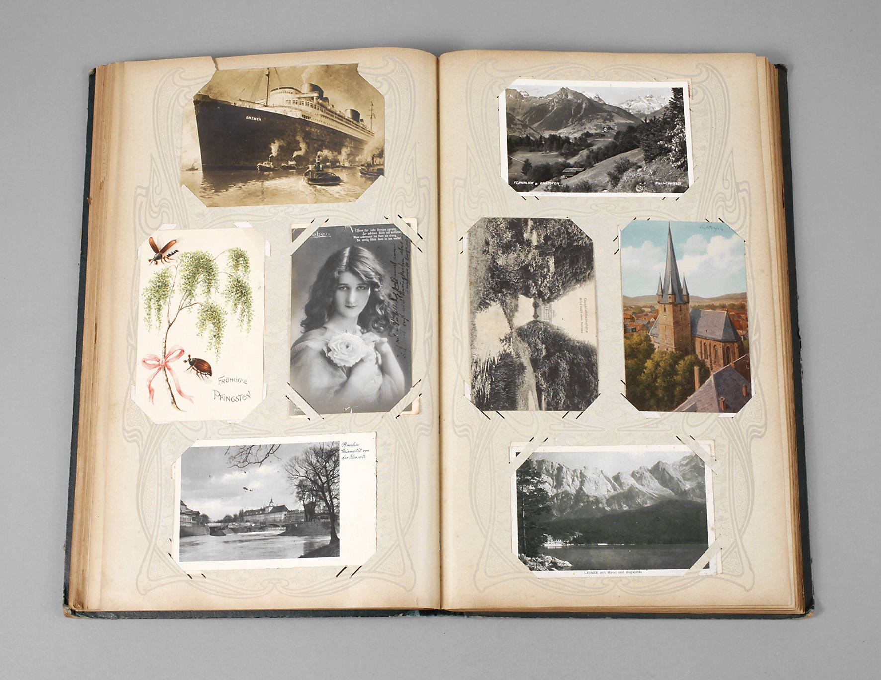 Postkartenalbum Motive/Kitsch