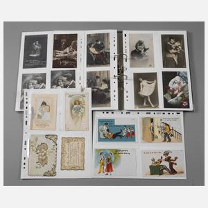 Sammlung Postkarten Motive/Kitsch