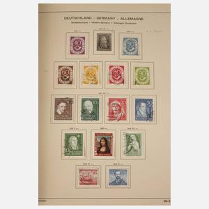 Briefmarkenalbum Bund und Berlin