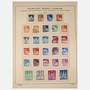 Briefmarkenalbum Besatzungszone
