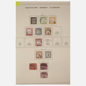 Briefmarkenalbum Deutsches Reich