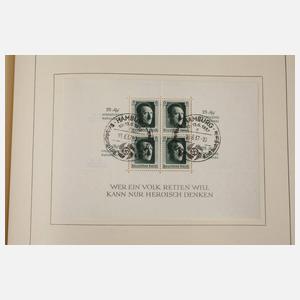 Briefmarkenalbum Deutsches Reich