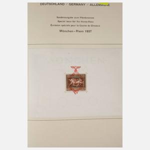 Briefmarkenalbum Deutsches Reich