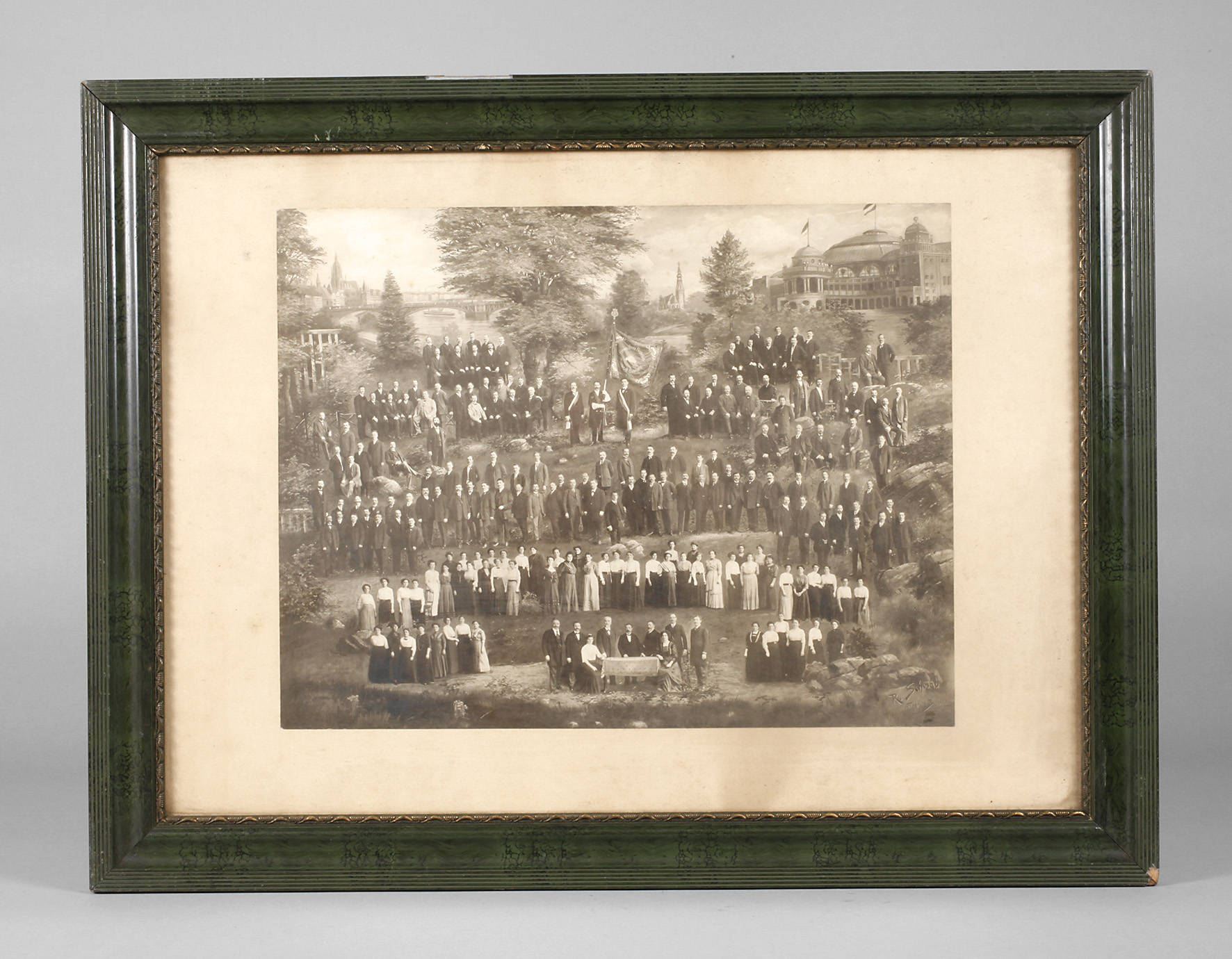 Fotocollage ”Gesangsverein Bruderkette”