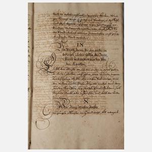 Zunftordung Reuß Jüngere Linie