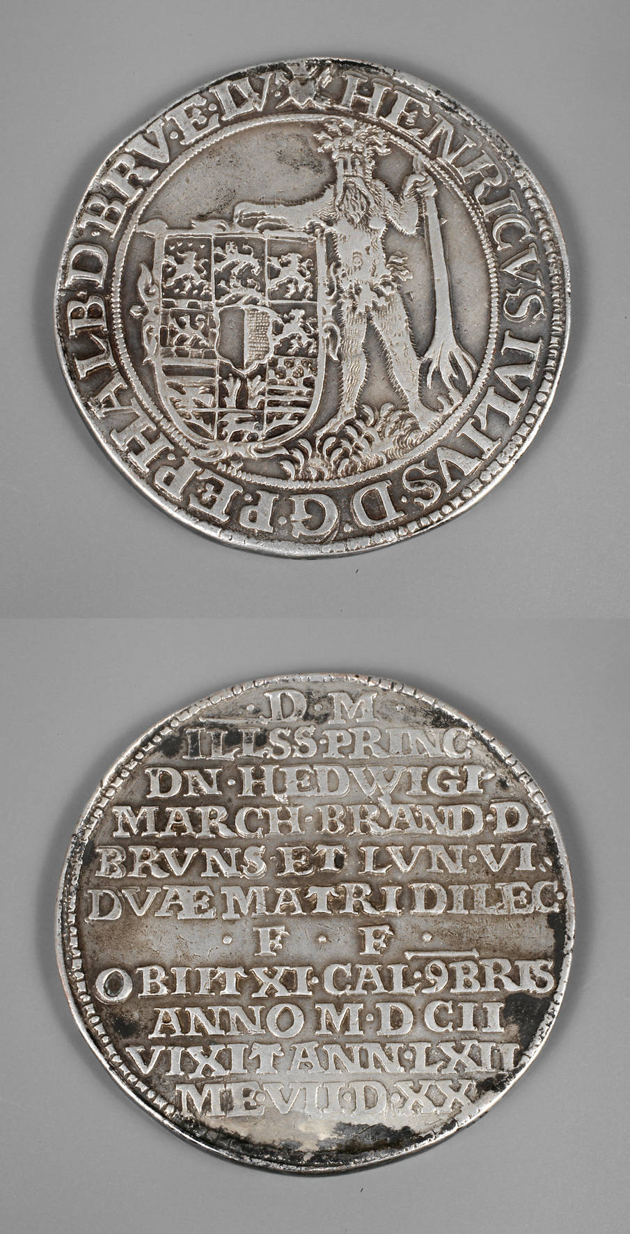 Reichstaler Braunschweig/Lüneburg 1602