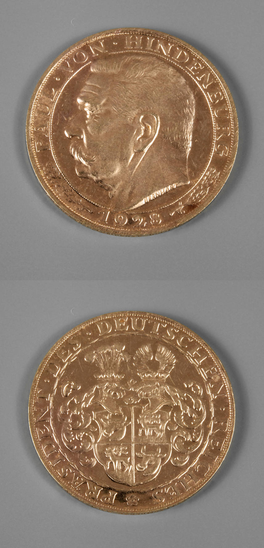 Goldmedaille Hindenburg 1928