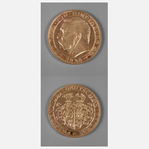 Goldmedaille Hindenburg 1928