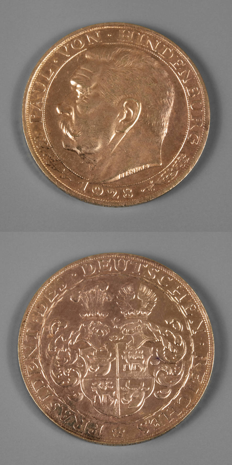 Goldmedaille Hindenburg 1928