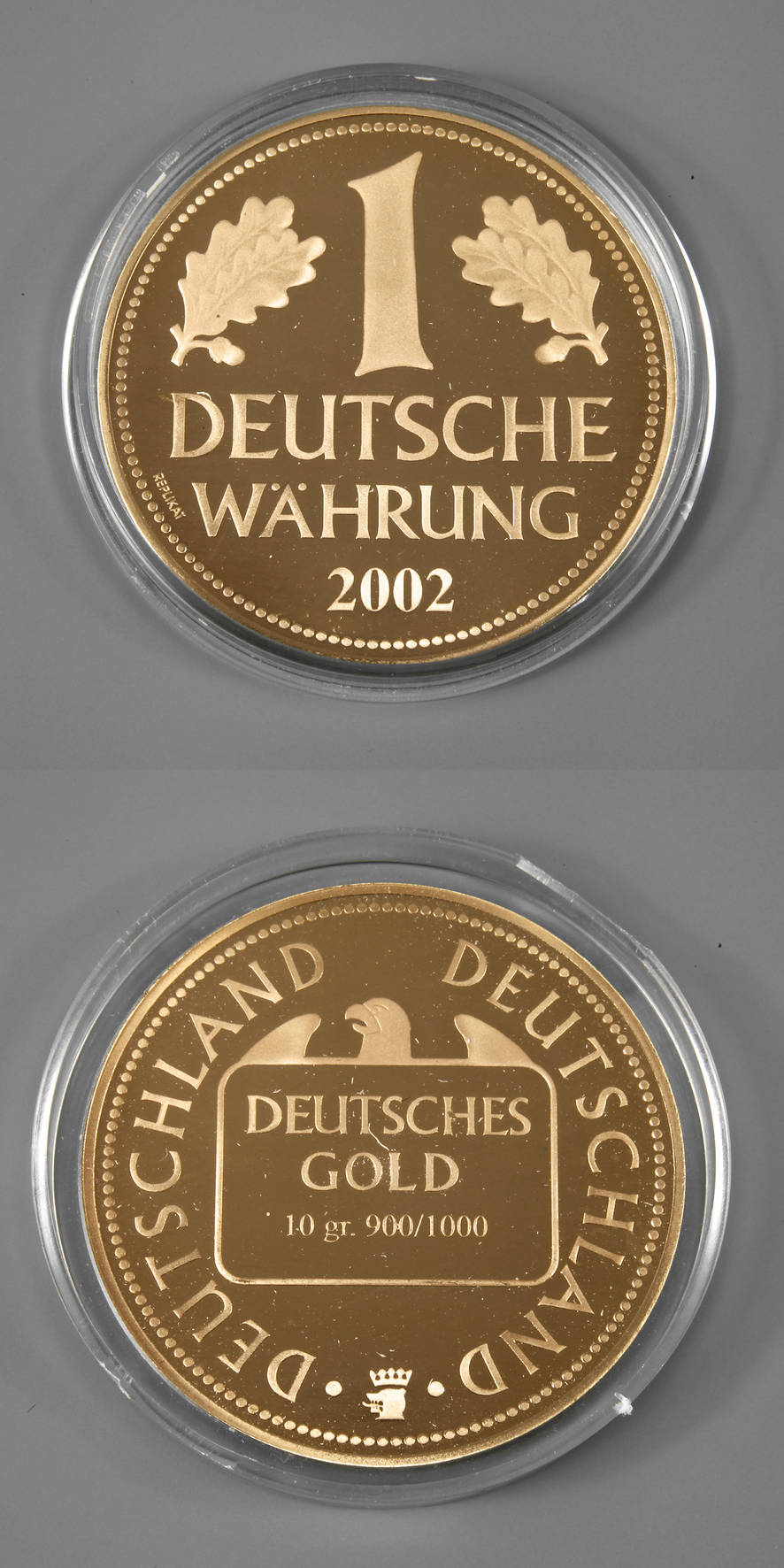 Abschiedsmark Gold 2002