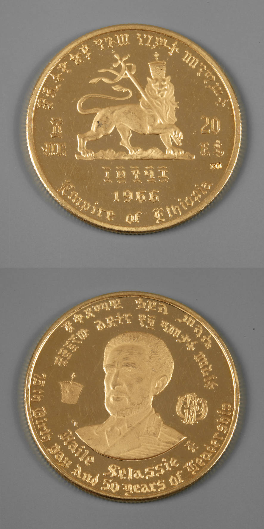 Goldmünze Äthiopien