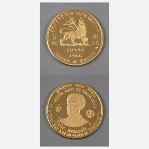 Goldmünze Äthiopien