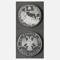 Große Silbermünze Russland111