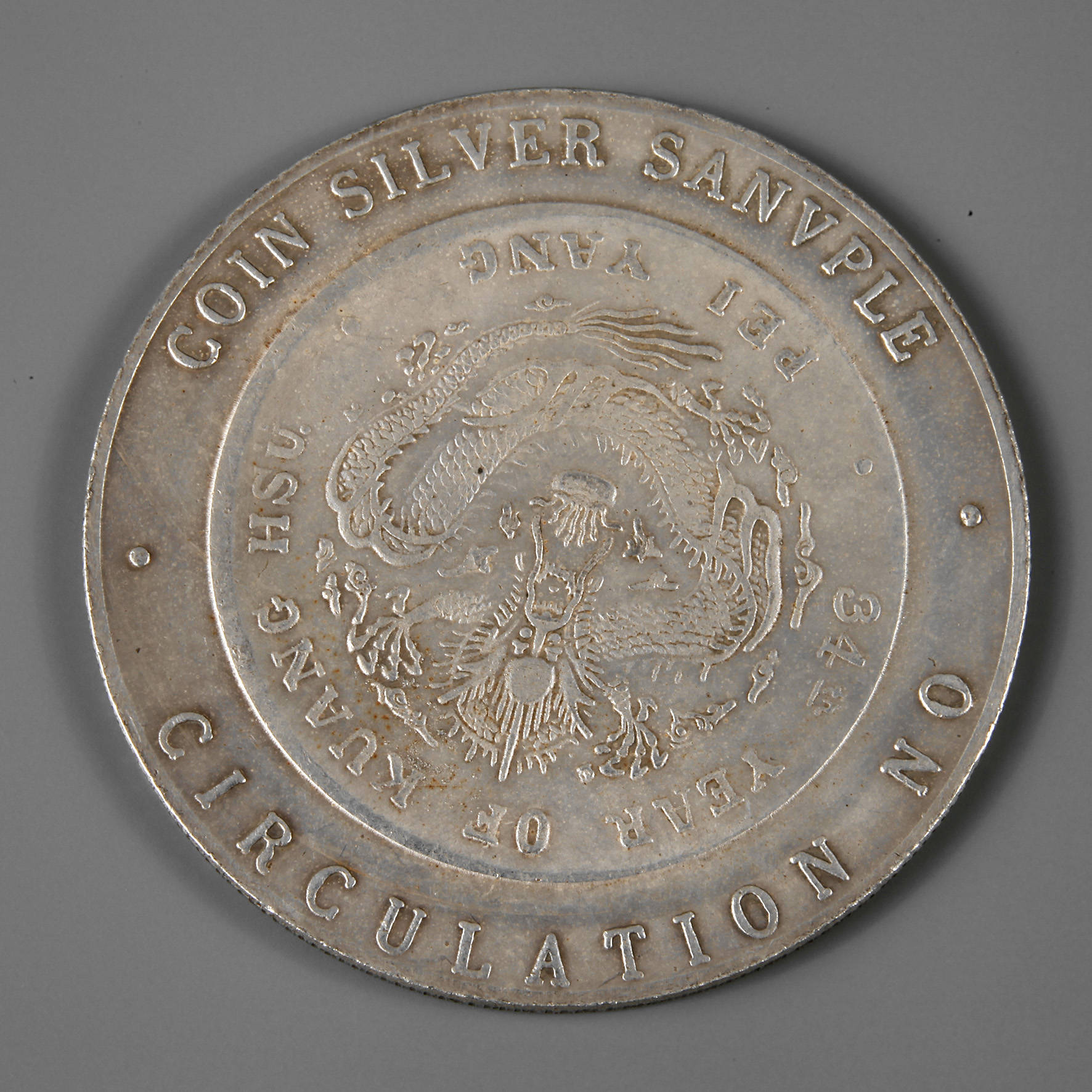 Silbermedaille China